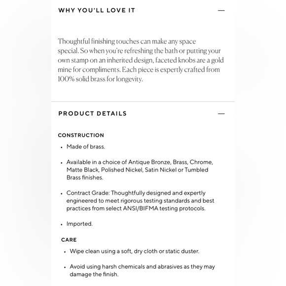 New Pottery Barn Pearson 1 1/4” Cabinet Knob In Matte Black - 24 Knobs - Picture 8 of 8